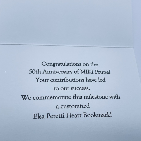 Tiffany & Co Heart Elsa Peretti Bookmark in Sterling 925 Silver - Picture 10 of 12